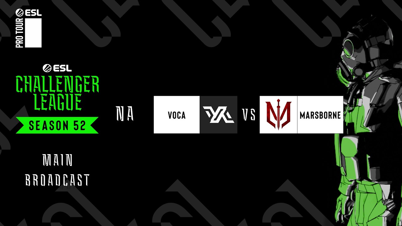 Voca vs Marsborne - ESL Challenger League - Season 52 - NA