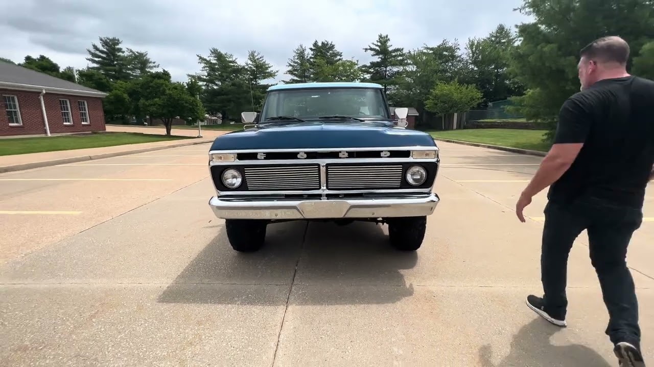Тест-драйв пикапа Ford F-150 1977 года!!!