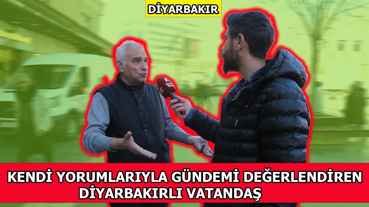 LEYLA ZANA'YA YAPILAN  KÖTÜ TEZAHÜRATI DEĞERLENDİREN  VATANDAŞ. 
