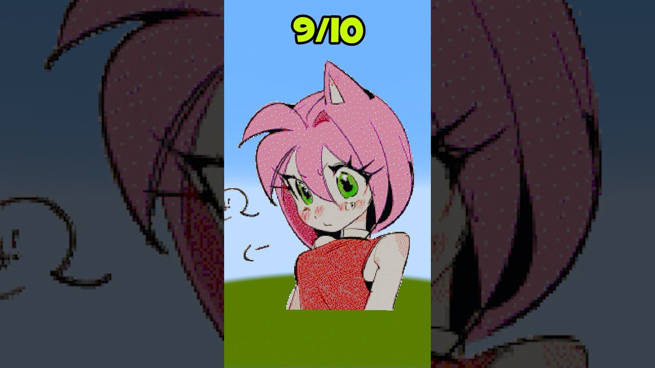 Rate AMY Rose Arts FROM 1 to 9999! 😍🤪😘 #shorts