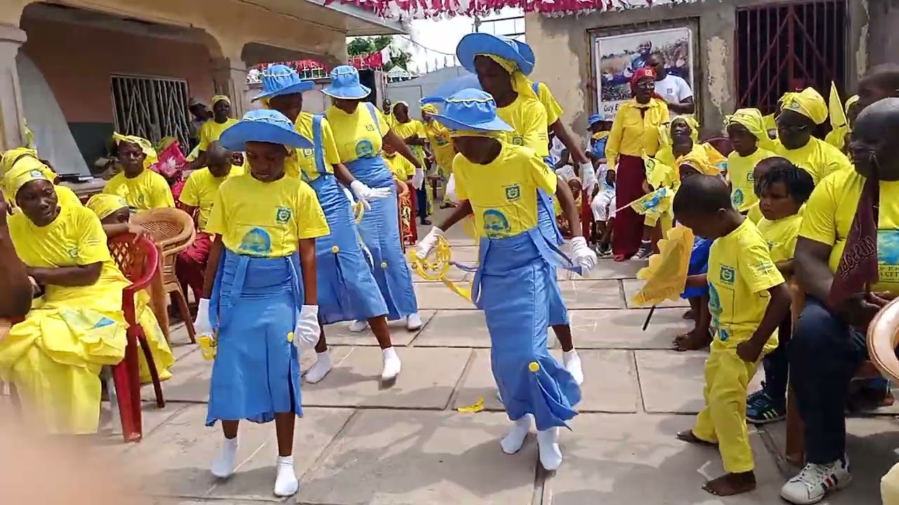 la danse a la gloire de Guy Emile Loufoua CETIKOUABO sous-section N1 Nouvelle Jérusalem