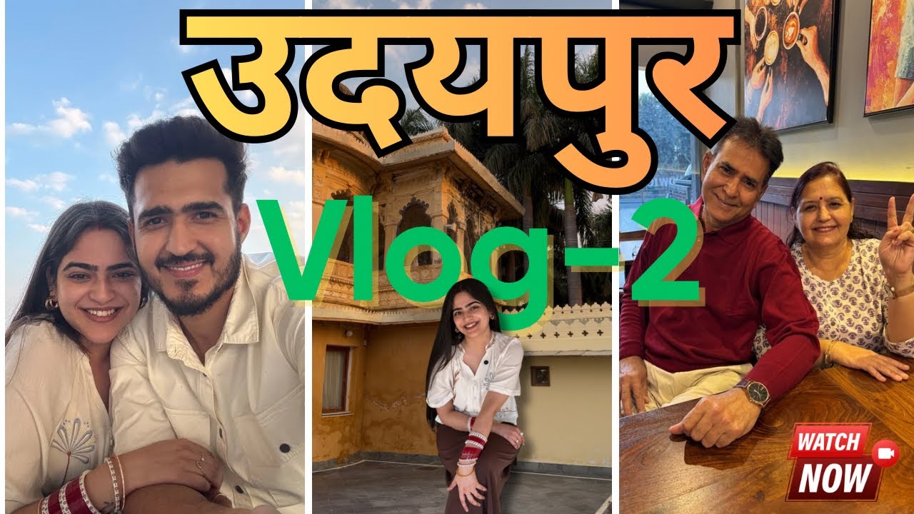Udaipur Vlog Day 2 & 3 | Exploring the Royal City Palace | Rajasthani Folk Dance at Virasat #vlog 