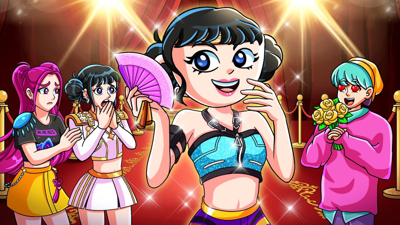 Kpop Demon Hunters: Ballerina Cappuchina Transforms to ZOEY Makeover | KPop Demon Hunters Animation