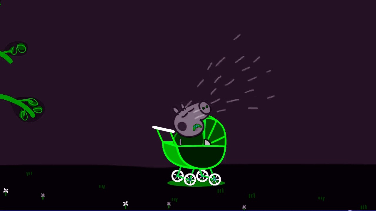 Peppa-cried because he was abandoned.(Sponsored by  Gamavision Csupo Effects)