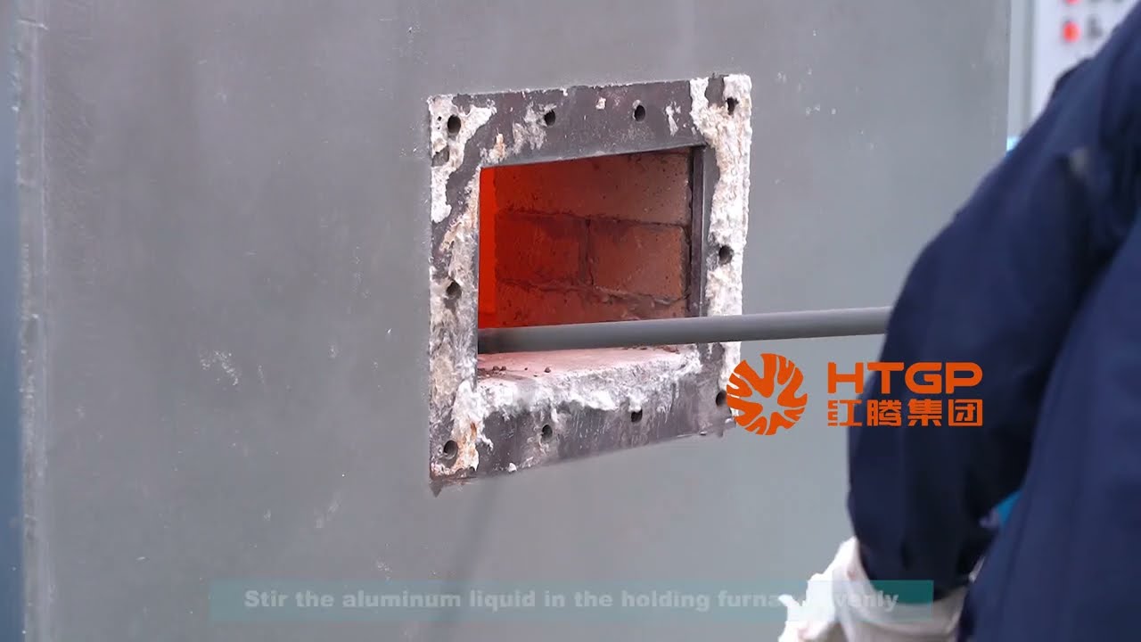 Horizontal continuous casting of small output aluminum rod lines