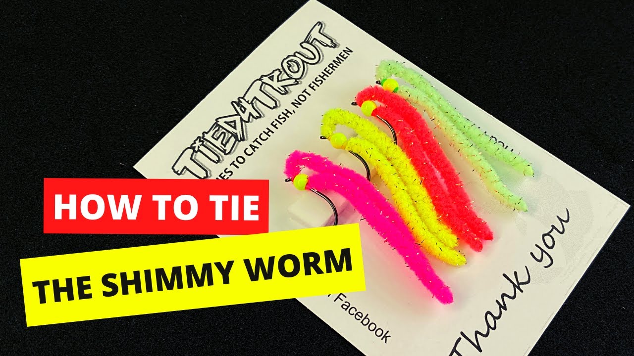 How to tie the Shimmy Worm - Fly Tying Tutorial
