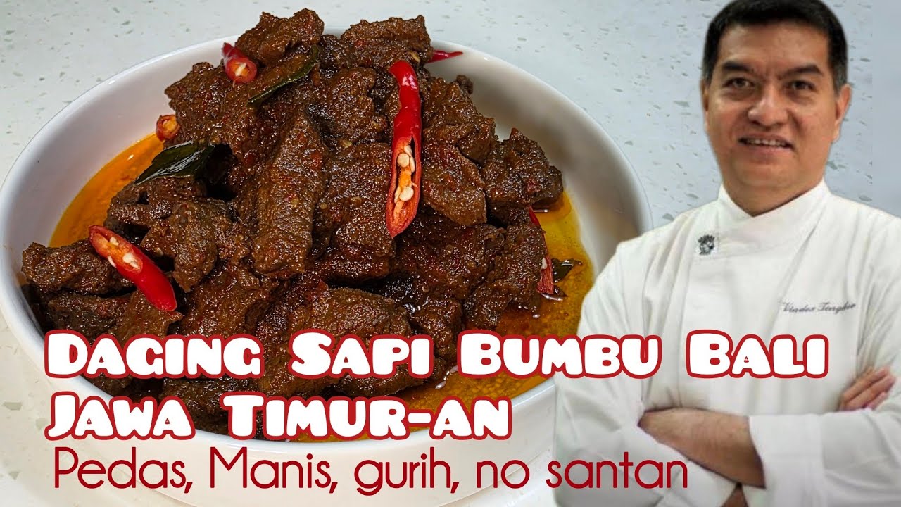 DAGING SAPI BUMBU BALI ala JAWA TIMUR-AN