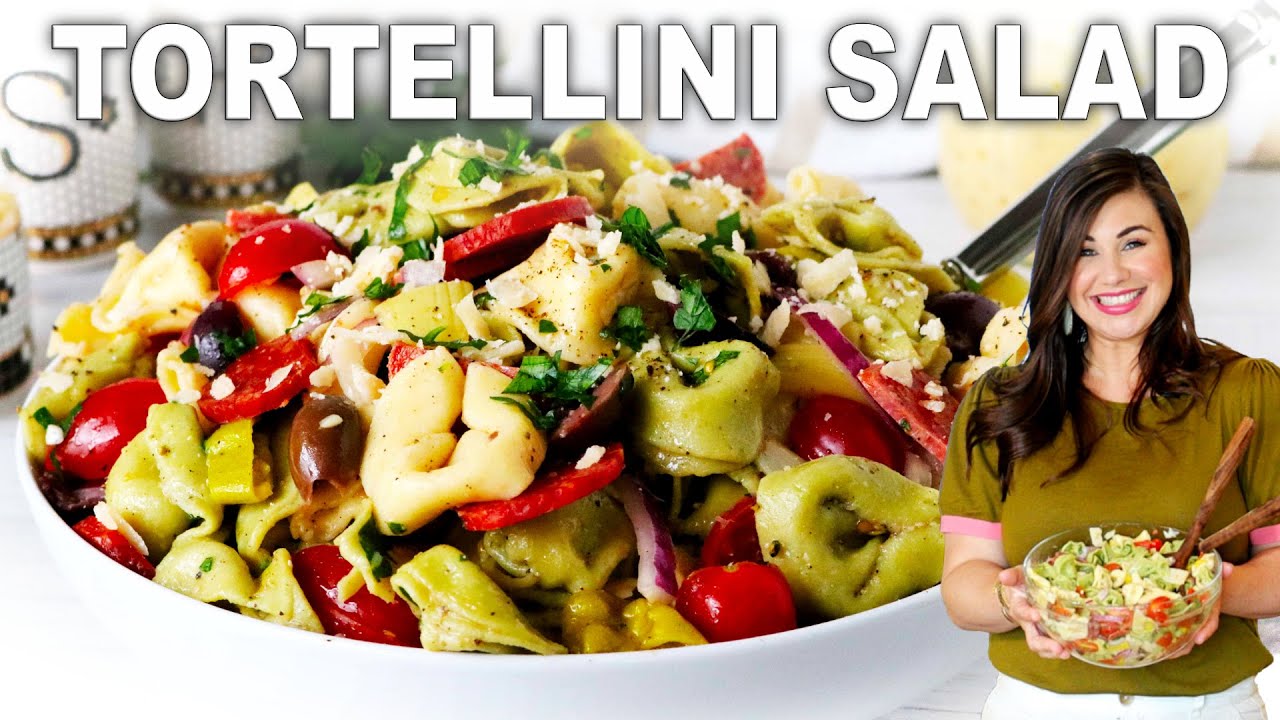 Как приготовить невероятно вкусный салат из тортеллини всего за 20 минут!
