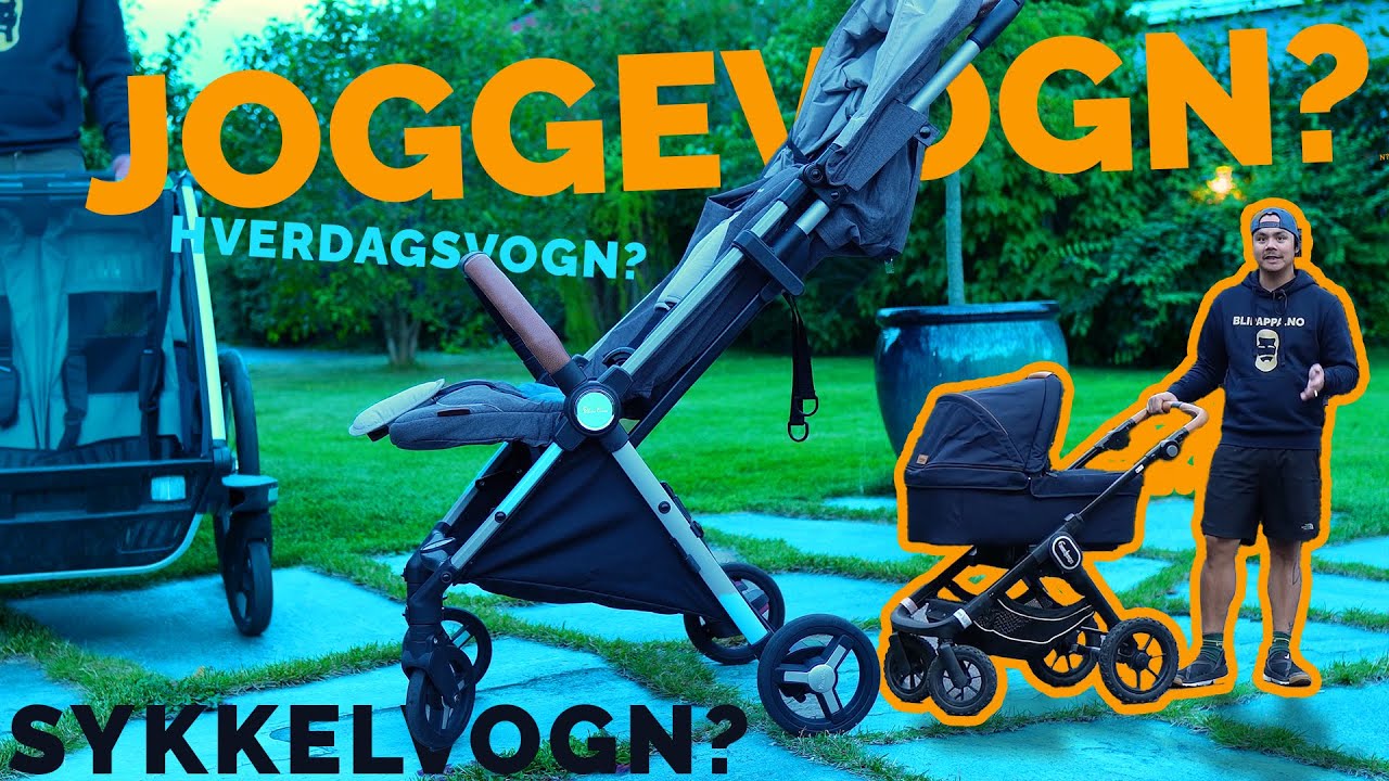 Barnevogn: Jogge vs Hverdag vs Reise