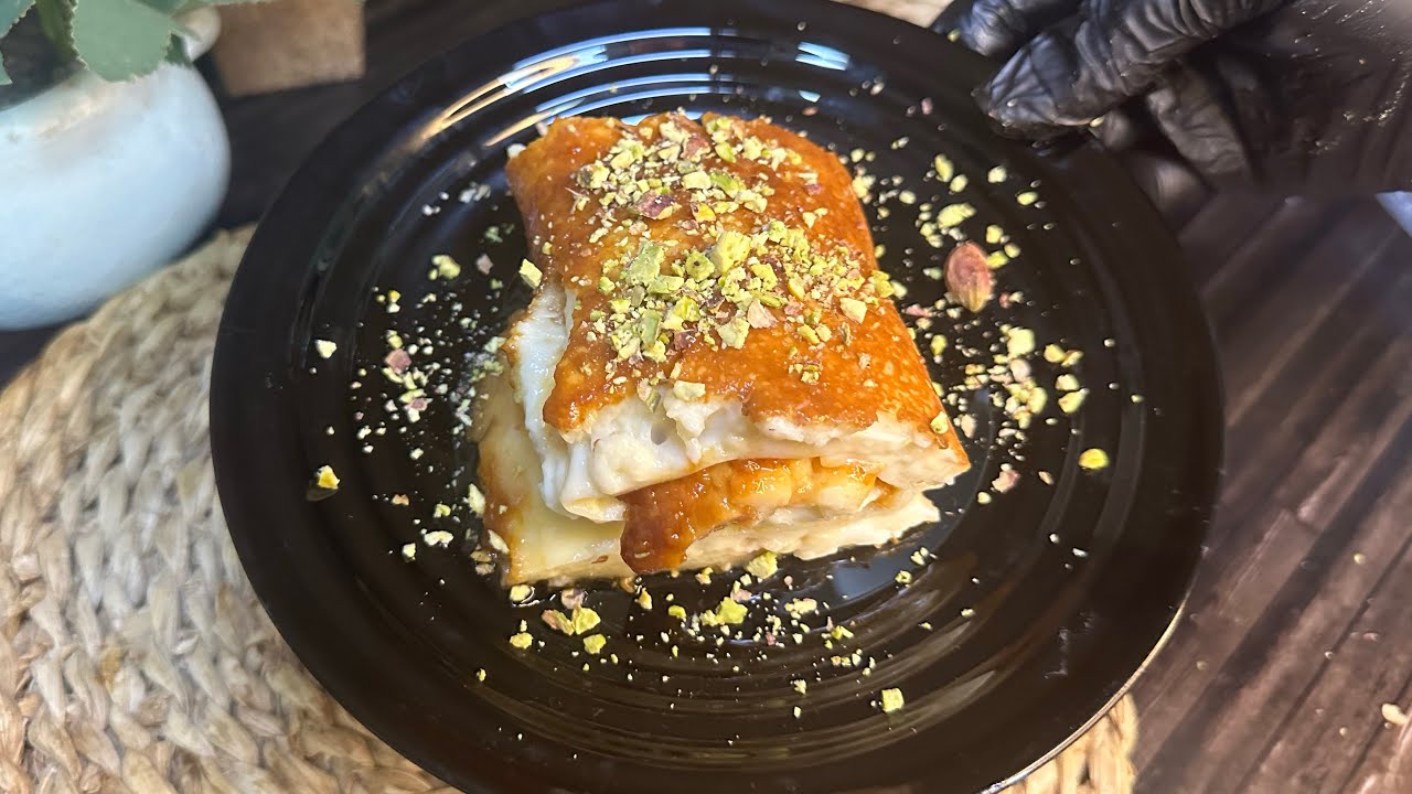 الحلى الترندي التركي الشهير بطريقه جدا سهله، كازان ديبي 😍 مطبخ ريهام Reham’s kitchen