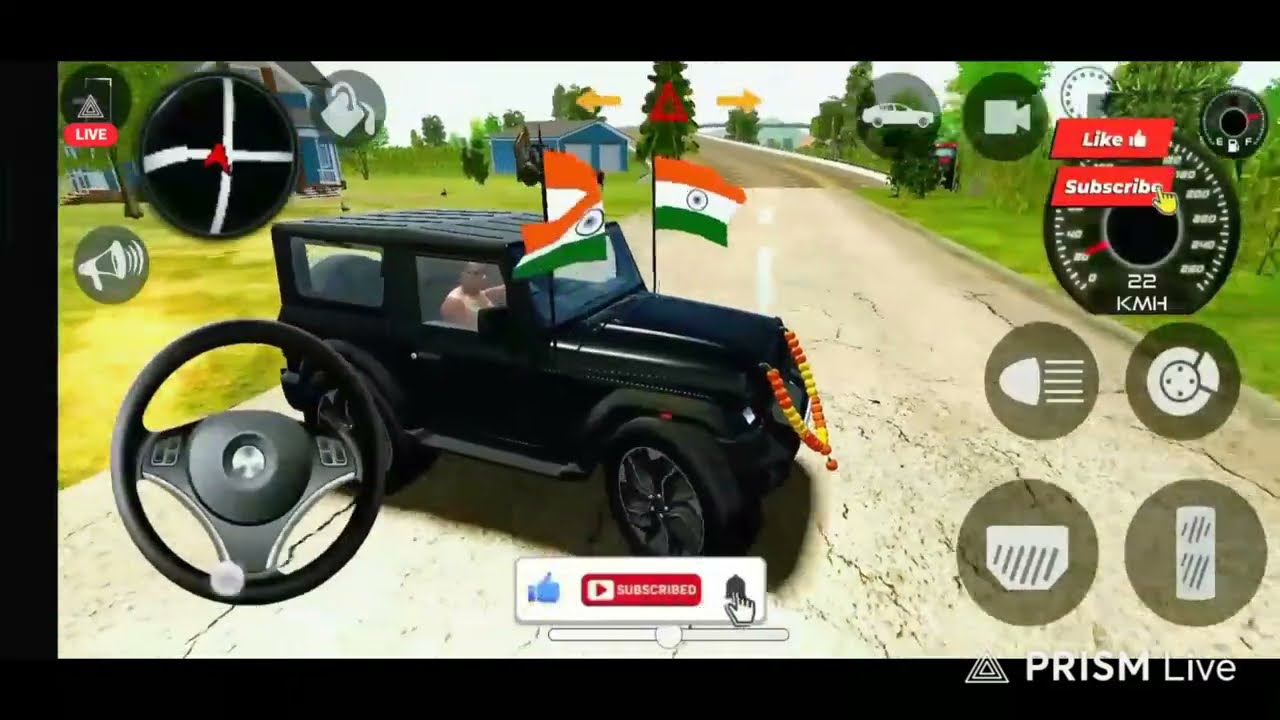Modified Mahindra Thar Games: Indian  Thar (Gadi Wala Games) Car Game Android Game - #2026
