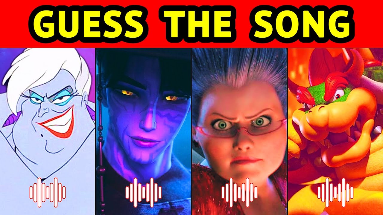 Guess the VILLAIN Song 😈🎵 Movie Villain Quiz