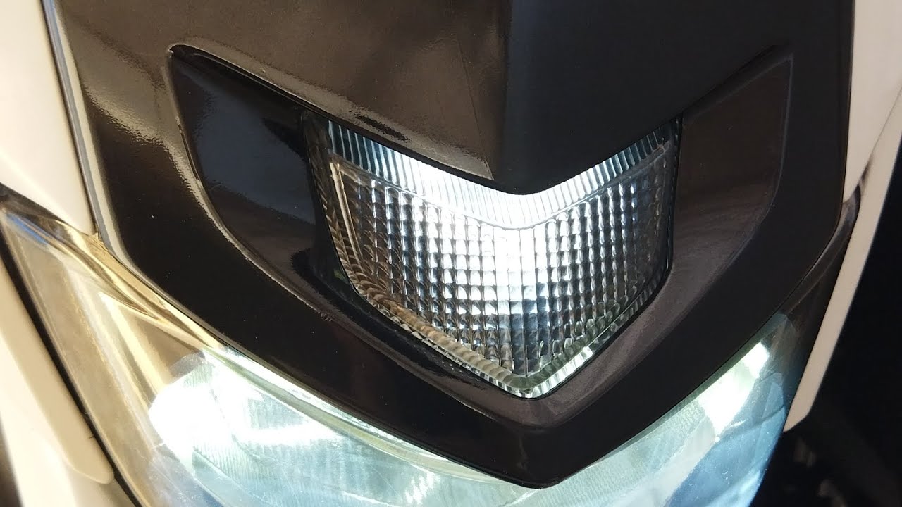 Nova Lander 250 - Substituição da Luz de posição por Pingo de LED