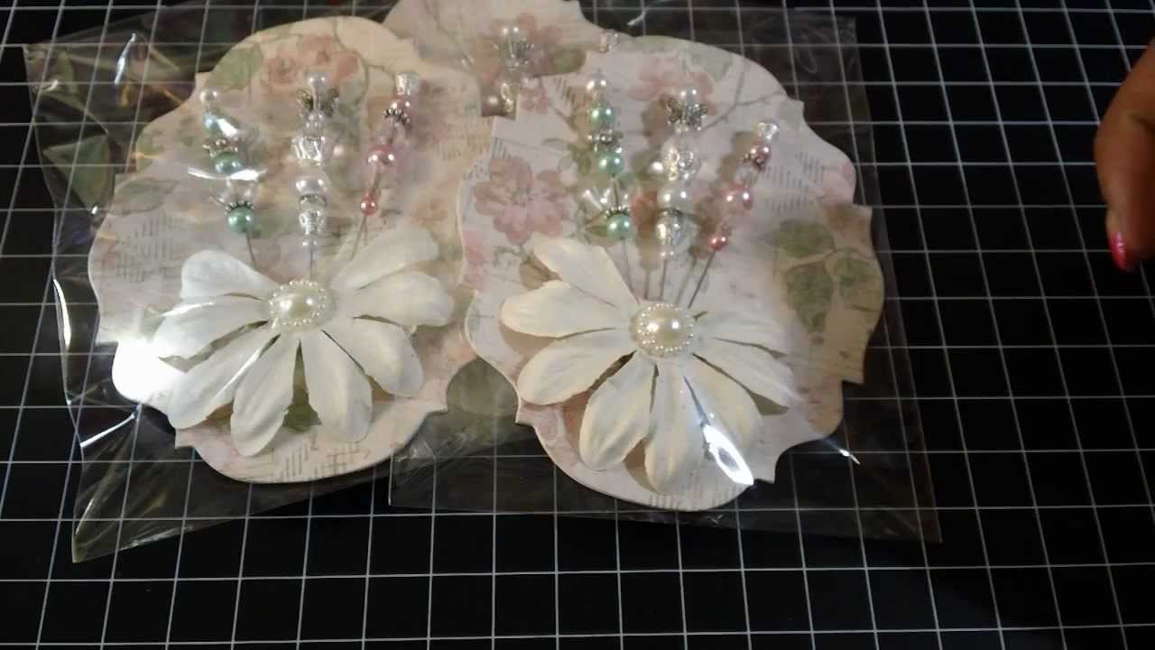 Shabby Chic Stick Pin Swap