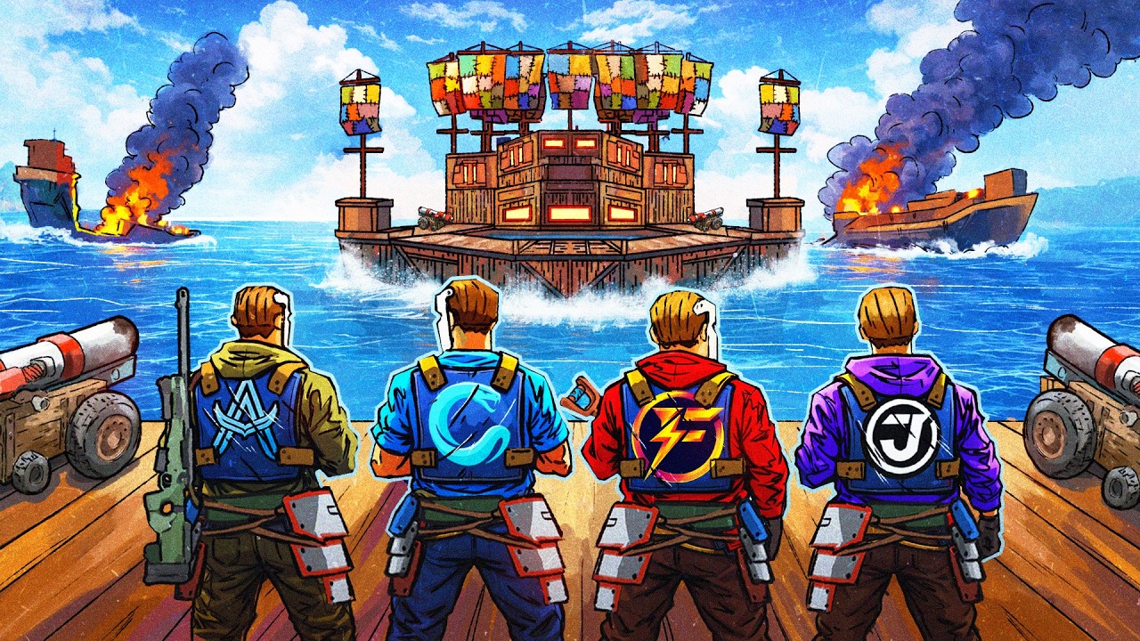 TAKING OVER the DEEP SEA using THE MOST OVERPOWERED BOAT - Rust