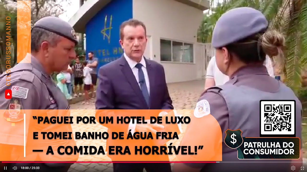 “Paguei por um hotel de luxo e tomei banho de água fria — a comida era horrível!”