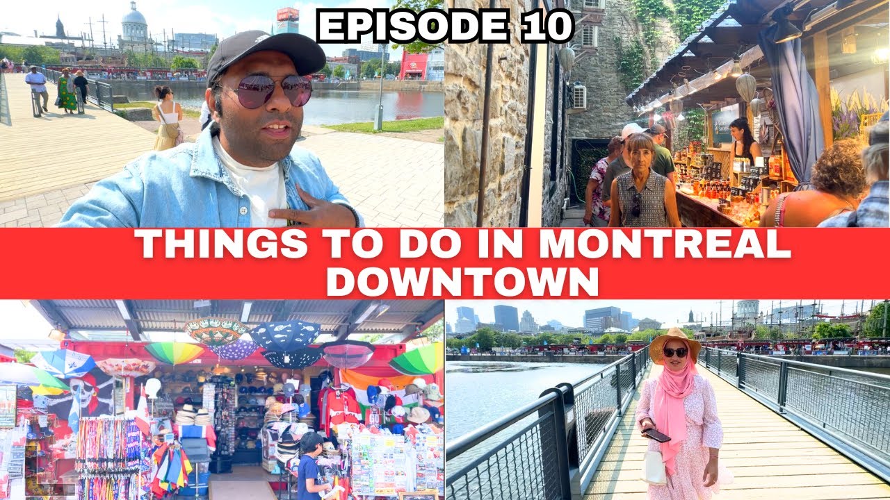 THE UNSEEN SIDE OF MONTREAL🇨🇦 Markets, Cafes, Ferris Wheel, Performance - Toronto to Montreal EP 10