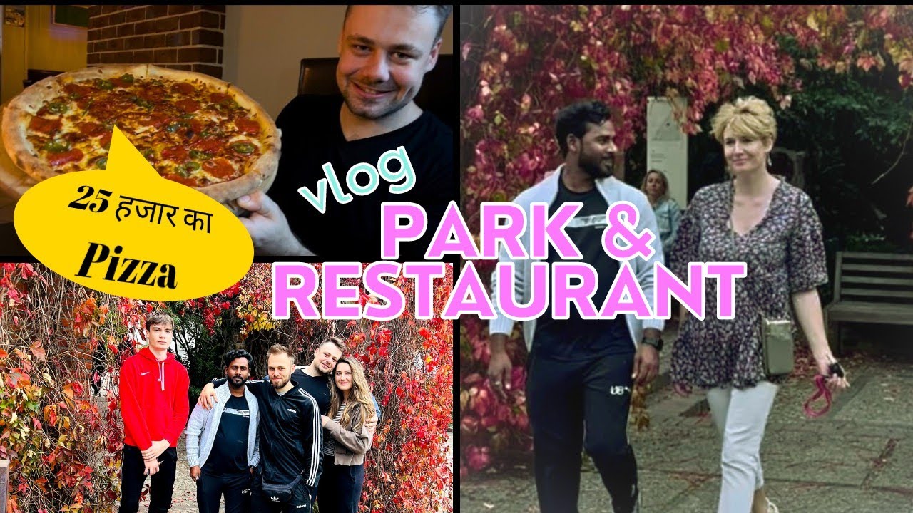 पोलैंड Park & Restaurant 🏡😍 I Poland I Mallik Vlogs I Barbara Polak