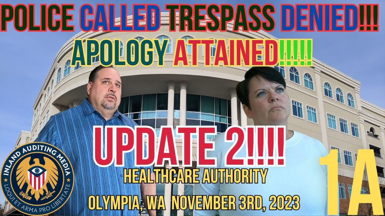 POLICE CALLED TRESPASS DENIED!!! APOLOGY ATTAINED!!!!! UPDATE TWO!!!!