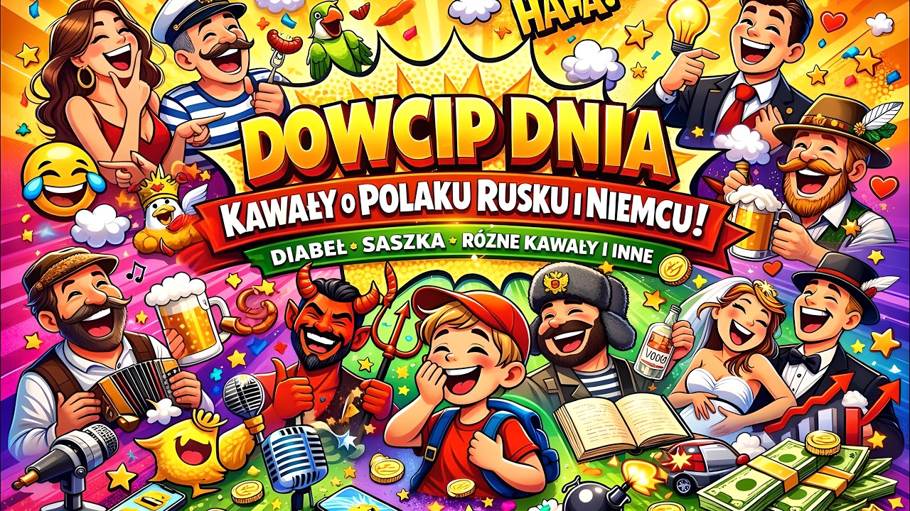 Dowcipy Dnia 😁 2026 Część 4 😁 Kompilacja Dowcipów 😁 Najlepsze Kawały 😁 Dobre Kawał 😁 Dowcipy 😁 Żarty
