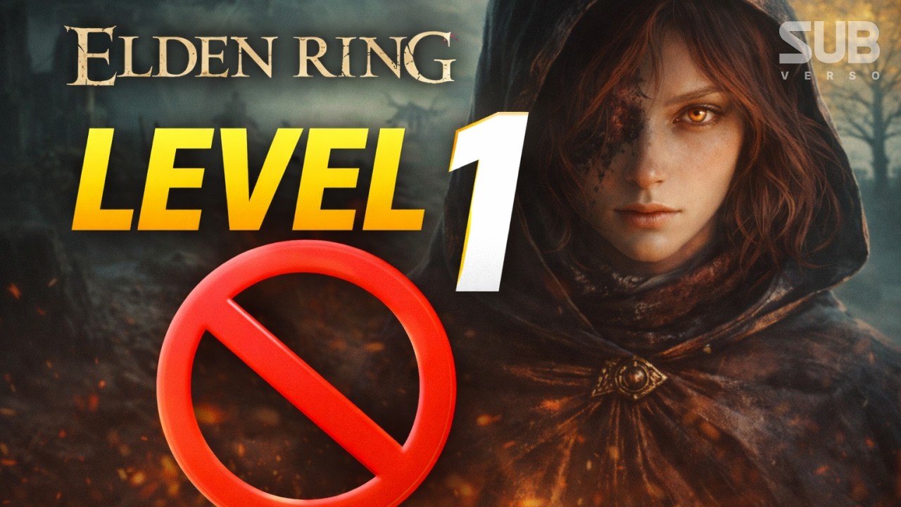 Primeira Vez NO LEVEL 1 Elden Ring AO VIVO!!