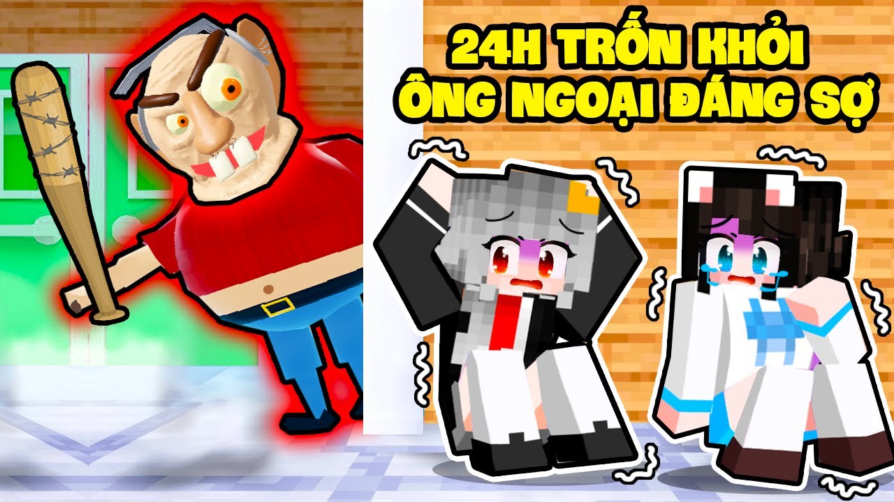 SAMMY VÀ MÈO SIMMY THOÁT KHỎI ÔNG NGOẠI ĐÁNG SỢ TRONG ROBLOX
