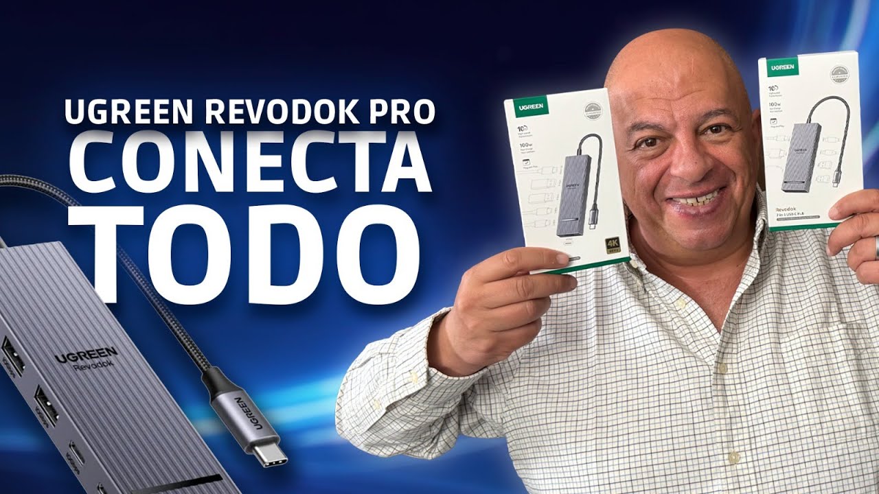 UGREEN Revodok Pro Hub: más puertos para tu laptop.