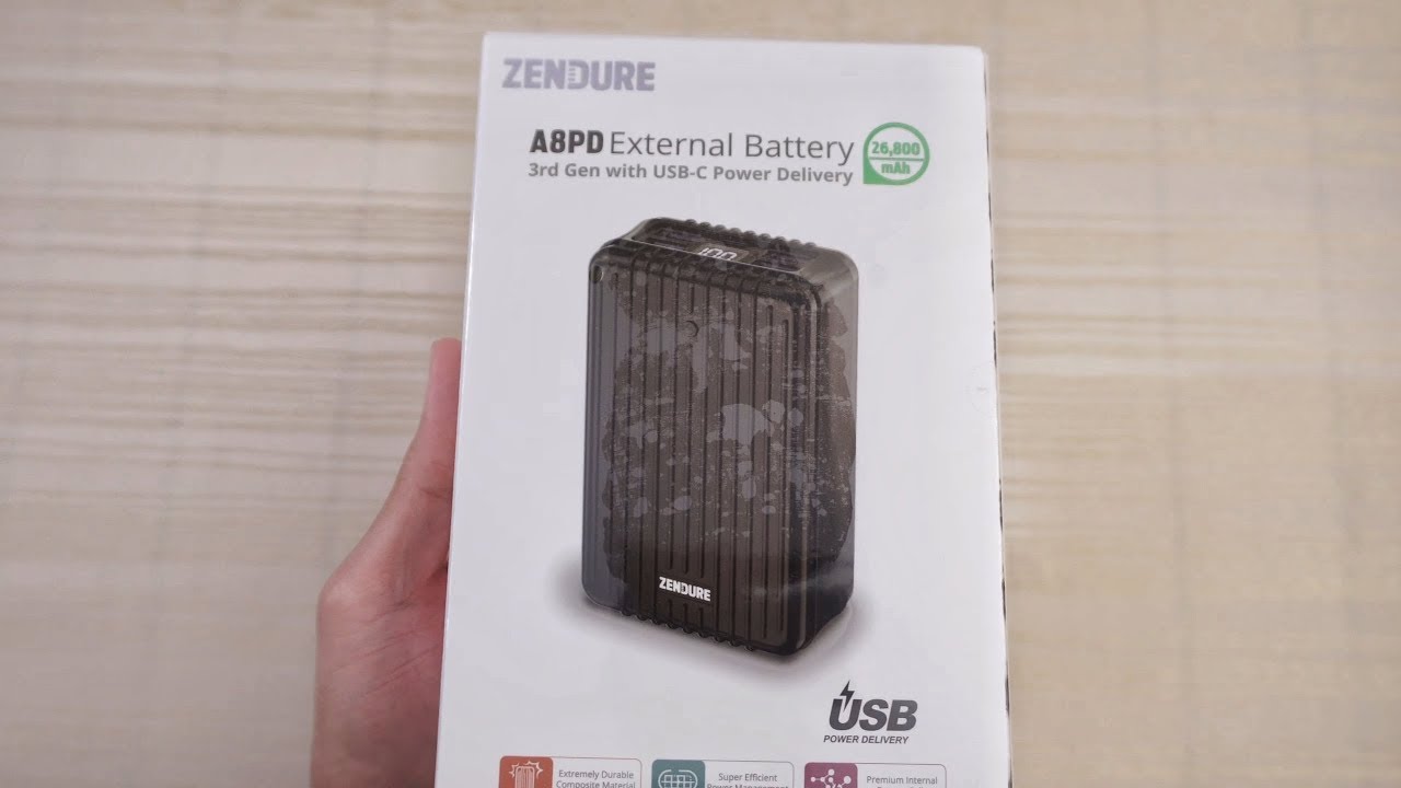 Zendure A8PD Power Bank with 26800mAh!!