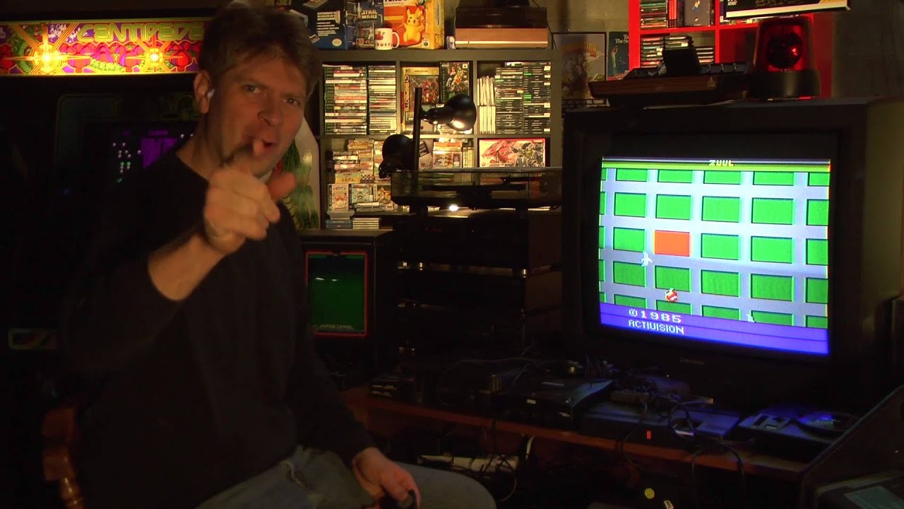 Classic Game Room - GHOSTBUSTERS review for Atari 2600