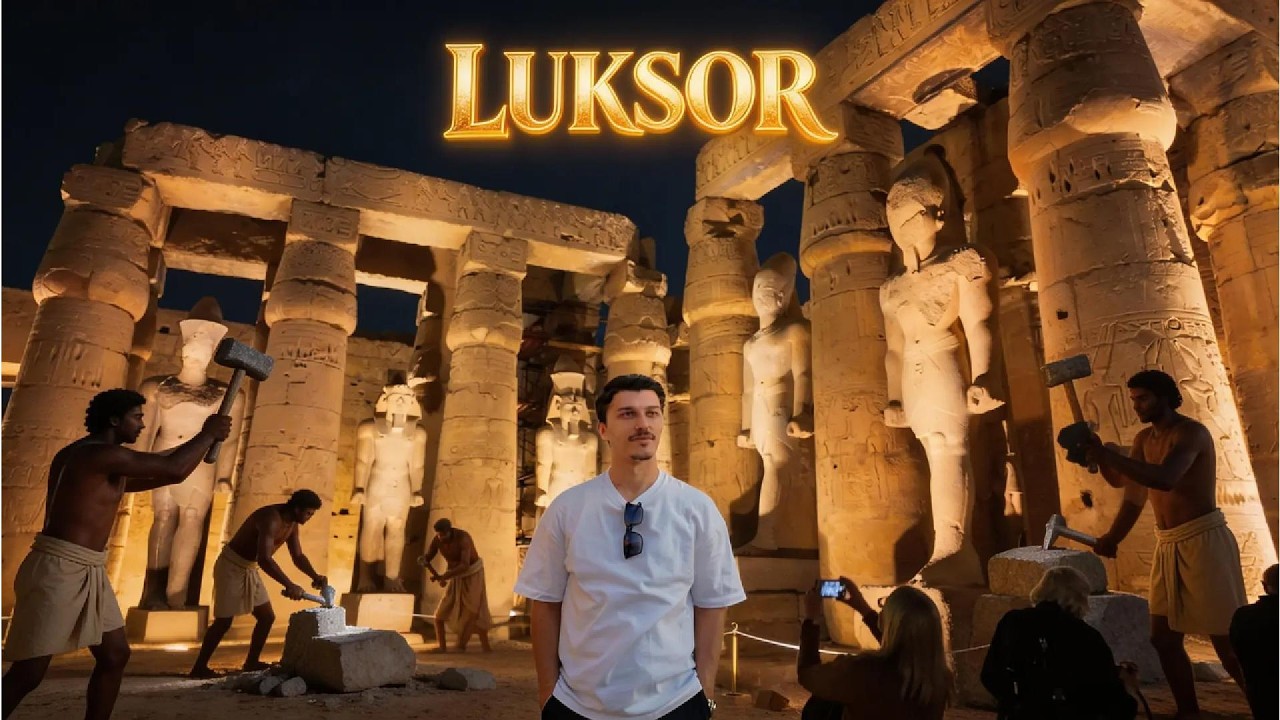 Antik Mısır'ın Kalbi! Luksor Tapınağı Görülmeye Değer Mi? / Vlog Part 3