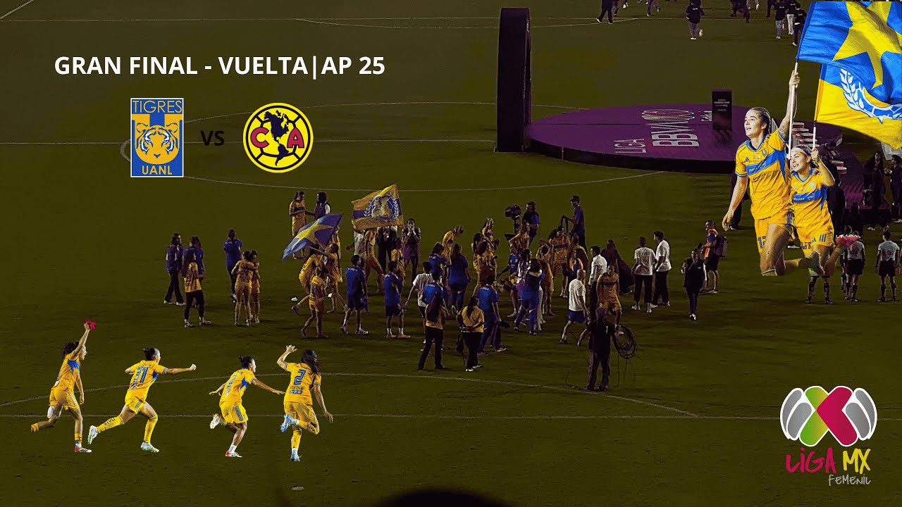FINAL TIGRES VS AMERICA FEMENIL | TIGRES FEMENIL CAMPEÓN 🐯🐯