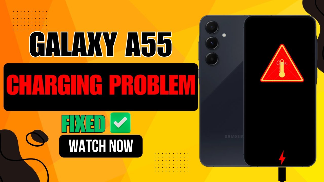 🔌 Samsung Galaxy A55 Not Charging? (QUICK FIX!) - Step-by-Step Charging Problem Repair Guide ⚡