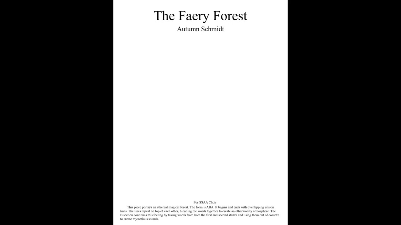 The Faery Forest