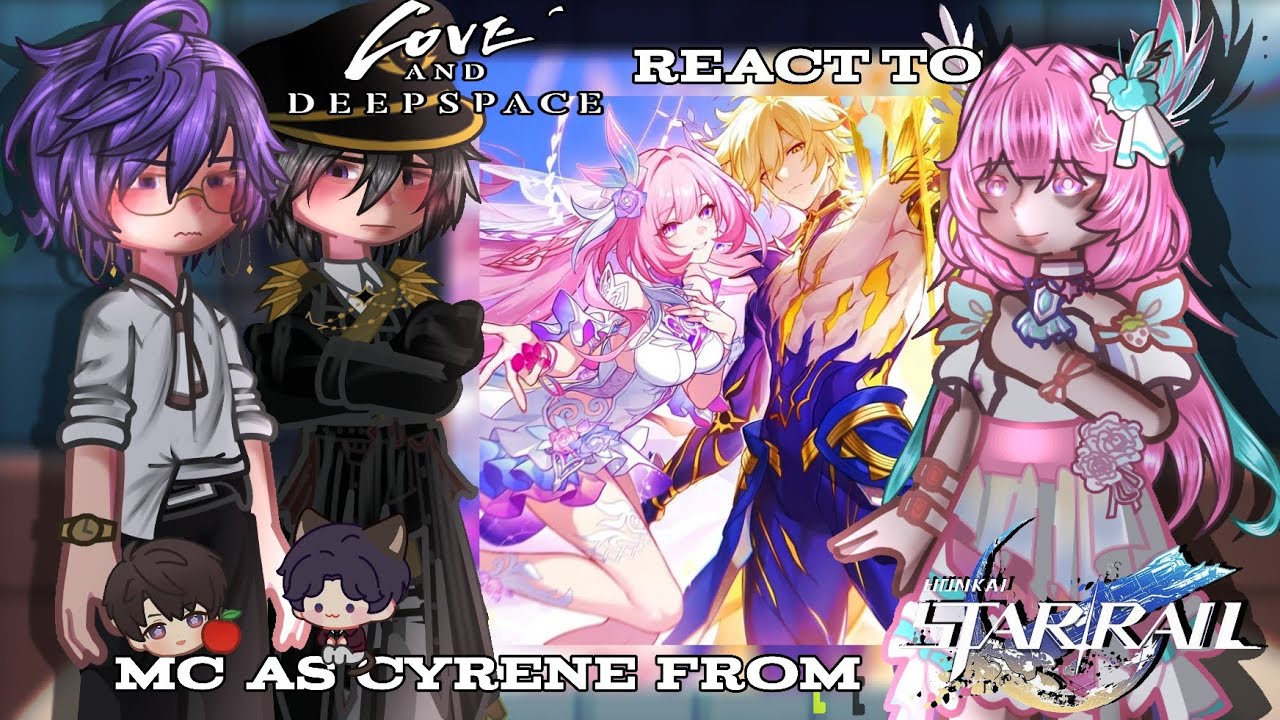 | Love and DeepSpace React To Mc as Cyrene From Honkai Star Rail | Part 58 | 1/2 | LnD React |
