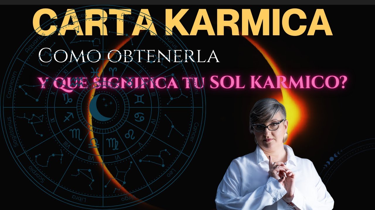 &iquest;Como obtener tu carta karmica💫 y que significa tu SOL KARMICO?☀️