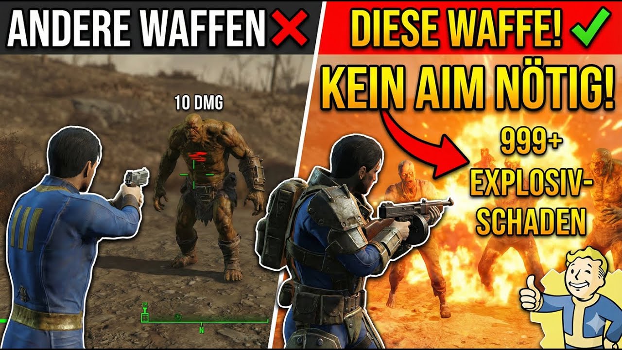 Diese Waffe ist ILLEGAL 🚫 (Fallout 4 OP Build)