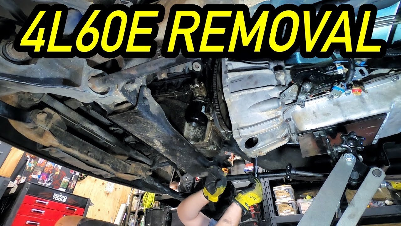СНЯТИЕ КОРОБКИ ПЕРЕДАЧ 4L60E || ЛЕГКИЙ