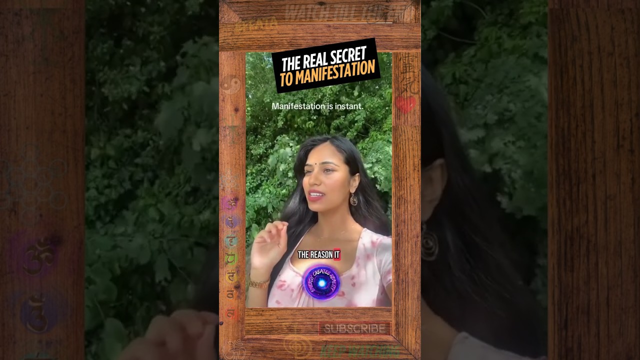 Manifestation Is Instant &ndash; Trust the Inner Reality ✨