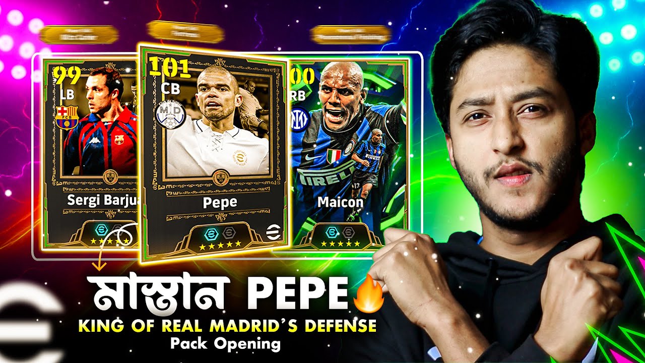 The Aggression Legend Pepe 106 Pack Opening🔥 eFootball 2026 Mobile | Maicon 105 & Barjuan 105 - Earn