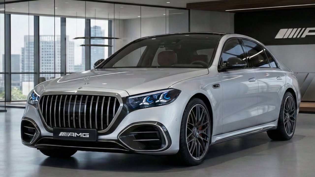 Совершенно новый Mercedes AMG S 63 2027 года — 5 новых особенностей, которые делают его таким пот...