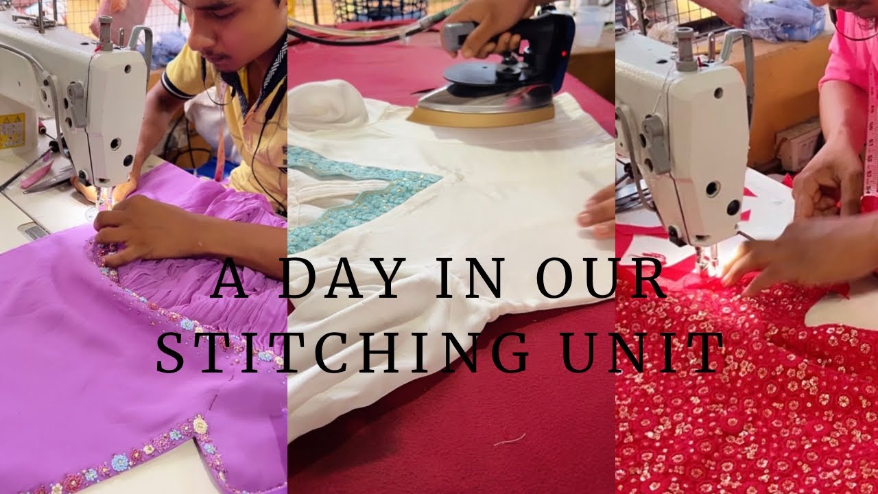 Grace Boutique | A Day in Our Stitching unit |