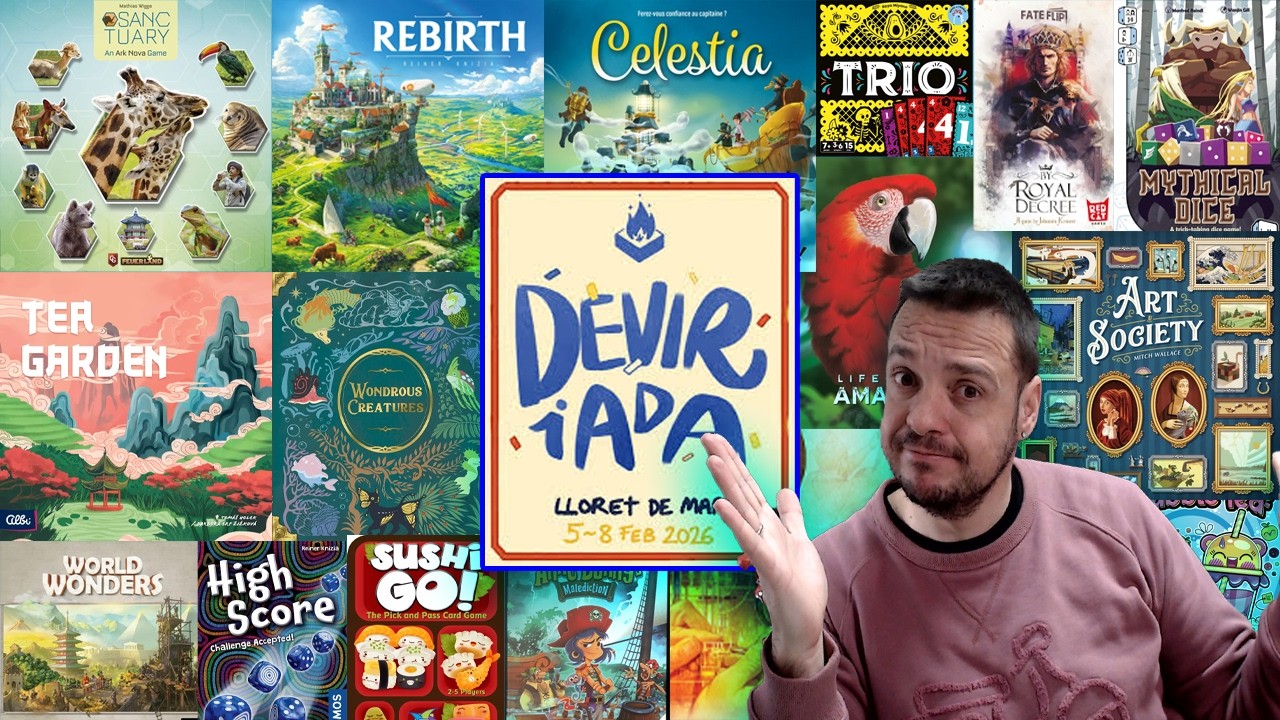 🔥 Probamos 15 Juegos de Mesa en Deviriada… ¿Nuestras impresiones? 🎲