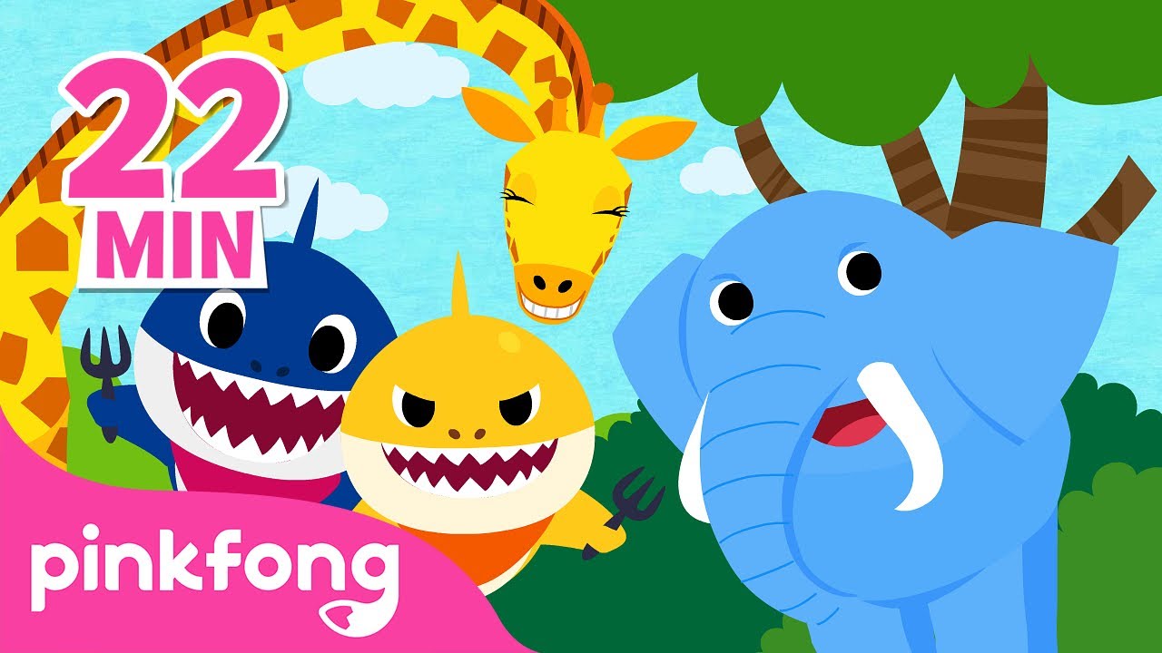 Canções de Animais 2 | +Compilação | Pinkfong Canções para crianças
