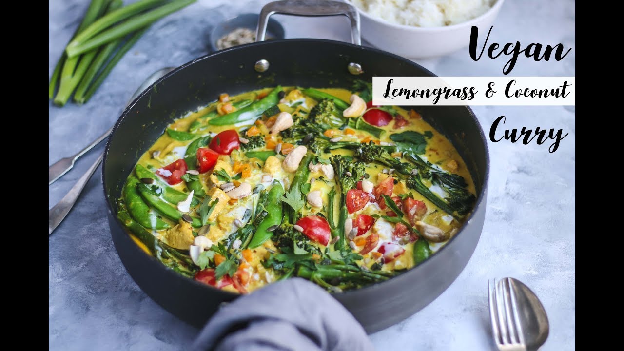 Vegan Curry - Lemongrass & Coconut Quick Recipe