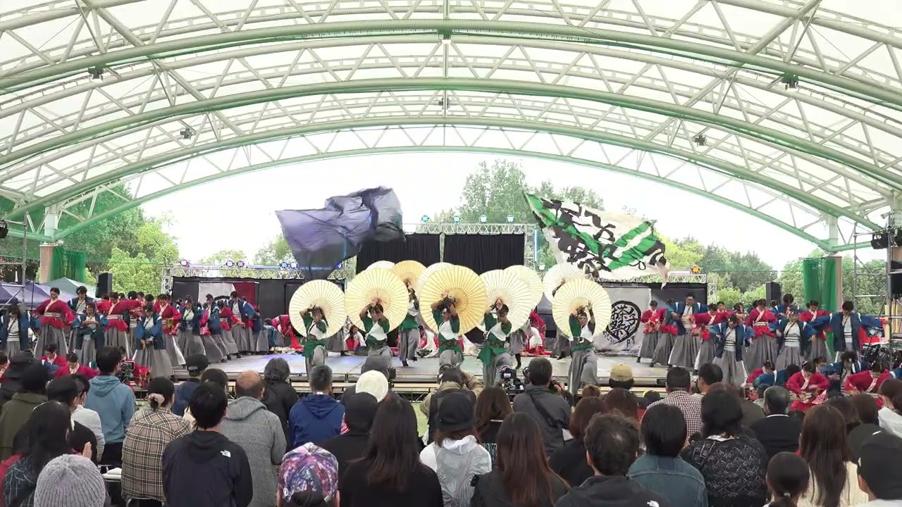 静岡大学よさこいサークルお茶の子祭々　2025　おんさいＥＸＰＯ2025　Aブロック