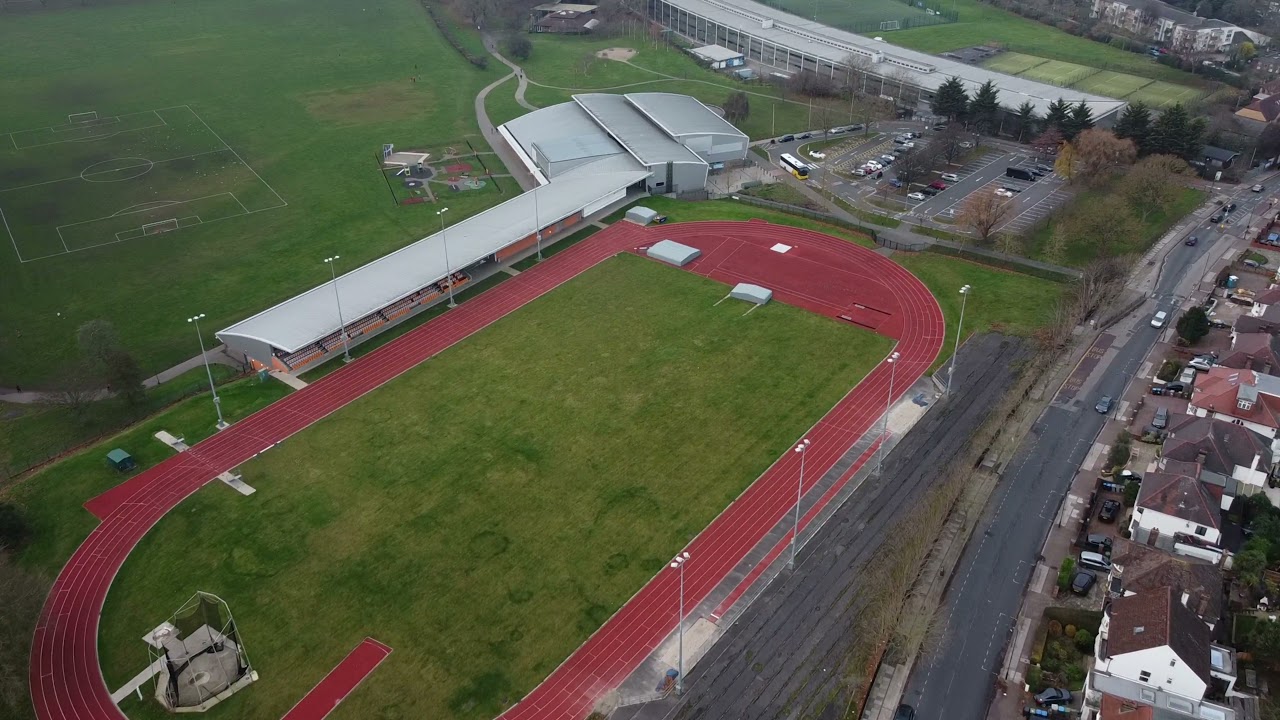 Willesden drone aerial view