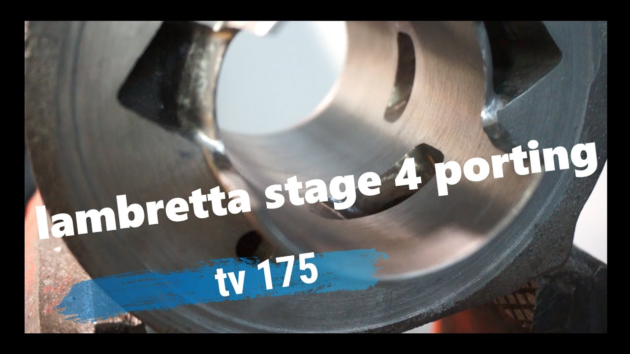 lambretta tv 175 портирование Stage 4 от Weasel Speed ​​#TheSteelweasel