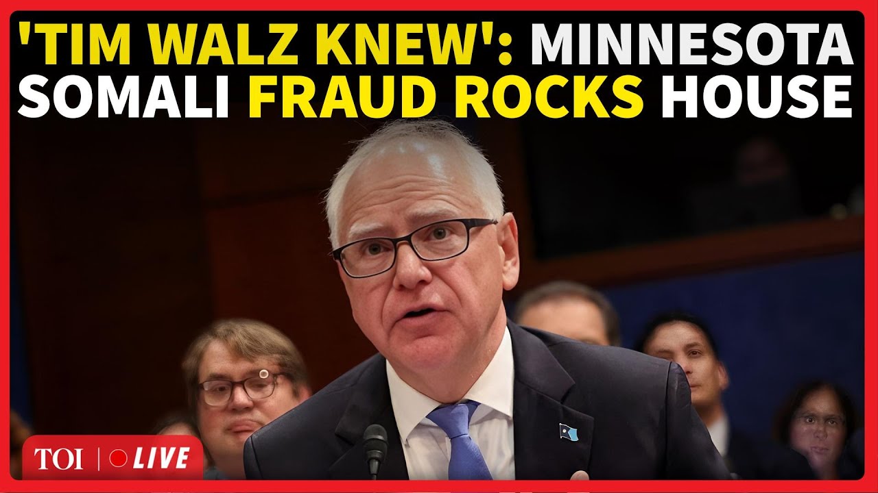 'Somali Couriers Flew Out Millions': U.S Panel EXPLODES Over Minnesota Fraud, Name & Shame Tim Walz