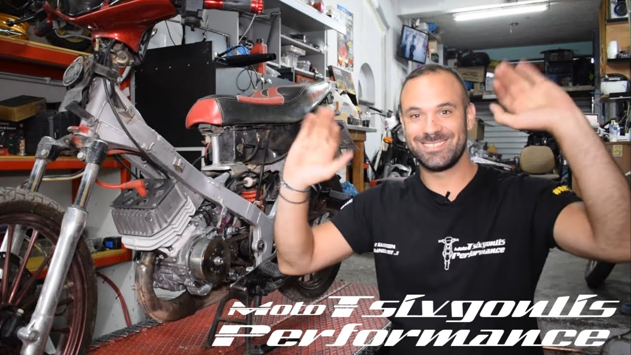 Yamaha Z125 62mm Uma Racing EXHAUST TWIN PORTS... (Μέρος 3) By MTP