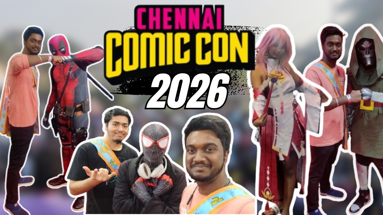 I Finally Visited Comic Con Chennai | Anime, Cosplay & Comic Festival Vlog | #vlog #anime #tamil
